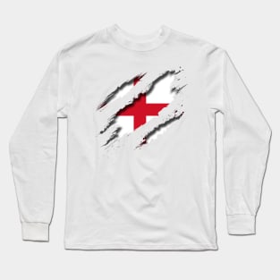 England Shredding Long Sleeve T-Shirt